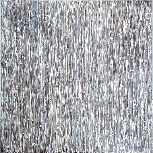 LINIENTREU 6 (BLACK WHITE GEPERLT)